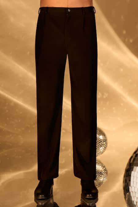 Shop Arihant Rai Sinha Black Silk Embroidery Bandhgala Set Online at Aza Fashions Shop_Arihant Rai Sinha_Black Silk Embroidery Bandhgala Set _Online_at_Aza_Fashions