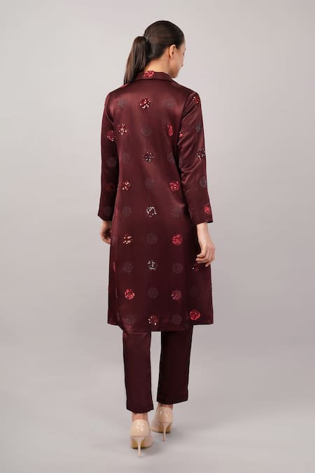 Abraham And Thakore Polka Dot Jacket 