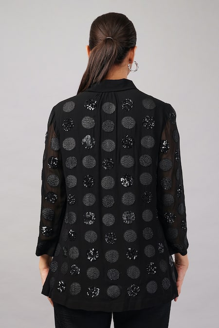 Abraham And Thakore Polka Dot Shirt