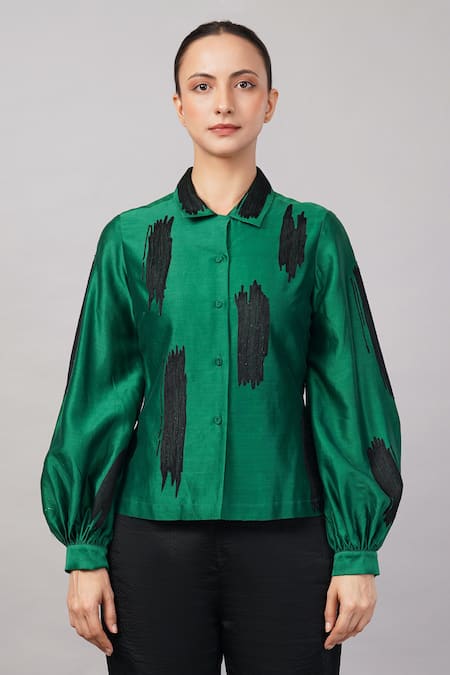 Abraham And Thakore Aari Brushstroke Shirt