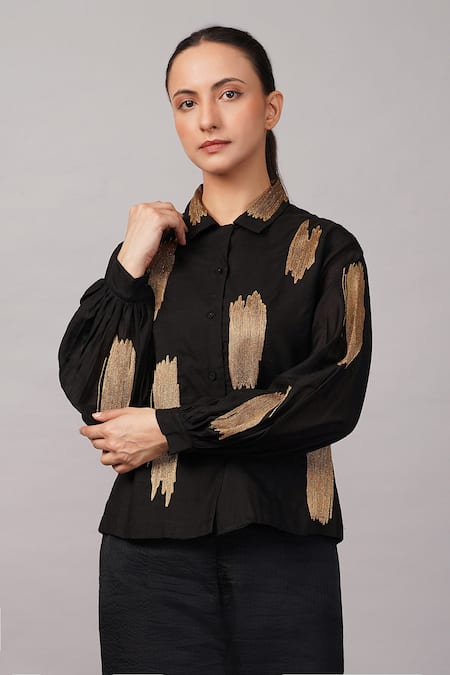 Abraham And Thakore Aari Brushstroke Shirt