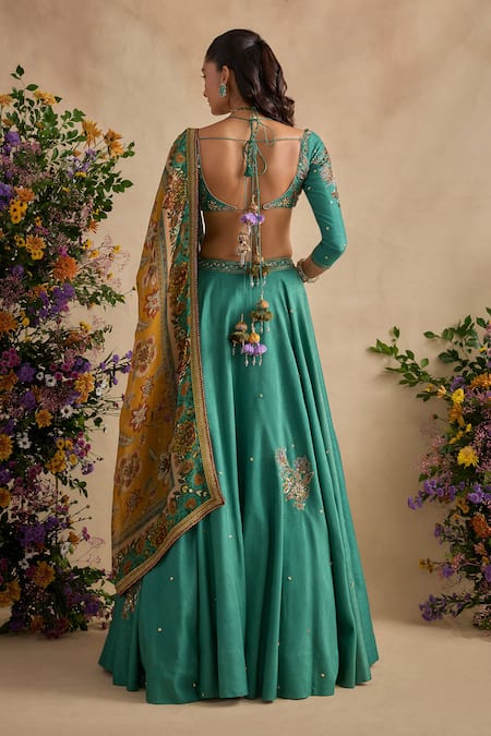 Kalista Aayat Floral Embroidered Lehenga Set  