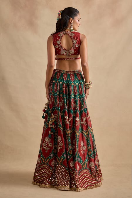 Kalista Shazia Printed Lehenga Set