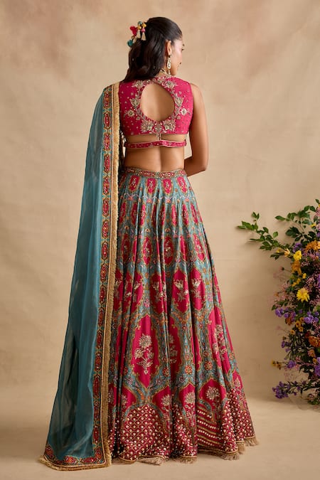 Kalista Shazia Printed Lehenga Set