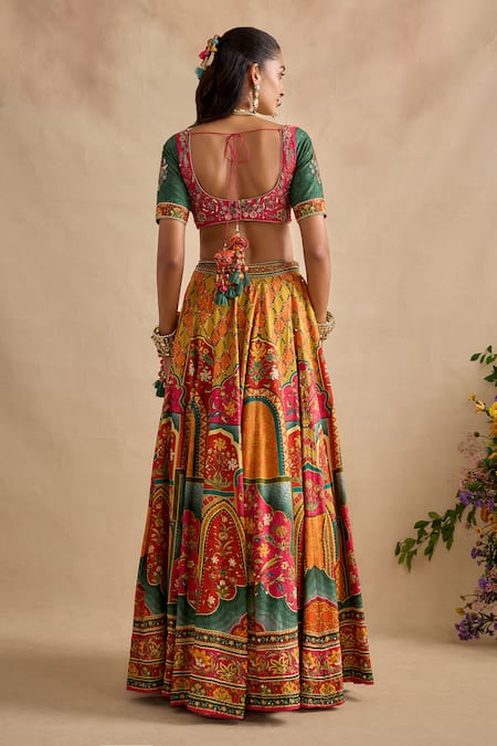 Kalista Sandhya Printed Lehenga Set 