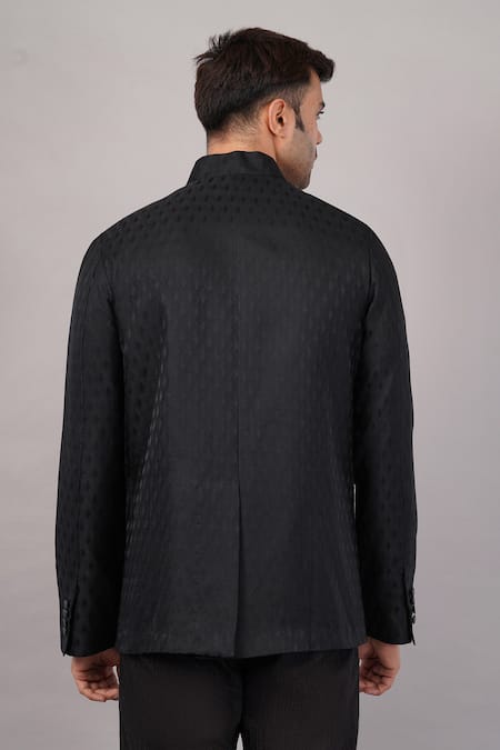Abraham And Thakore Tanchoi Jali Jacket