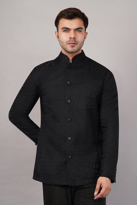 Abraham And Thakore Tanchoi Jali Jacket