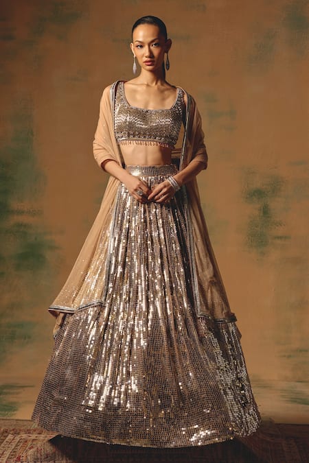 Basanti - Kapde Aur Koffee The Desert Drift Lehenga Set