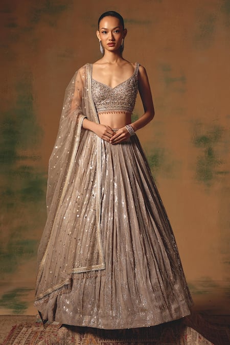 Basanti - Kapde Aur Koffee The Champagne Glow Lehenga Set