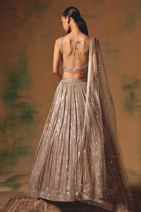 Basanti - Kapde Aur Koffee The Champagne Glow Lehenga Set