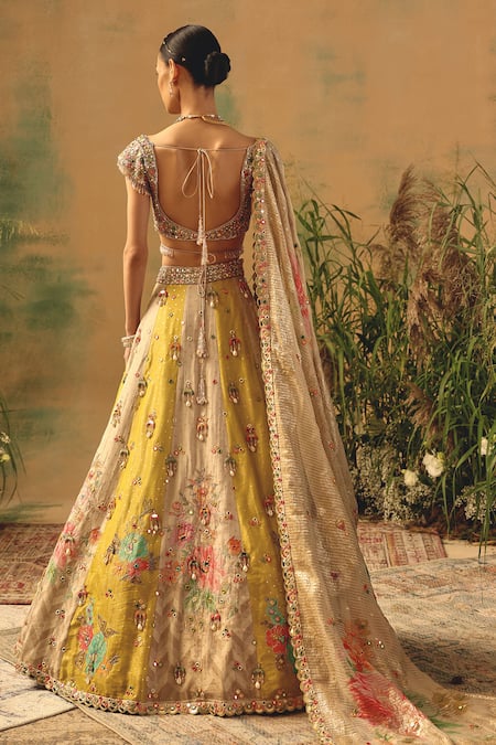 Basanti - Kapde Aur Koffee The Amaltas Lehenga Set