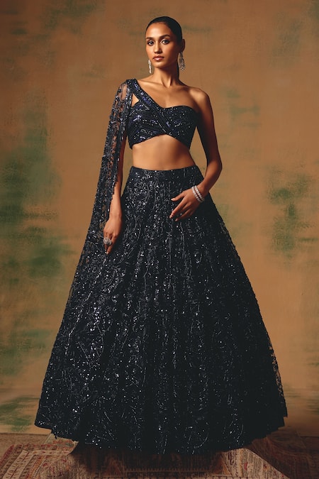 Basanti - Kapde Aur Koffee The Waltz Of Midnight Lehenga Set