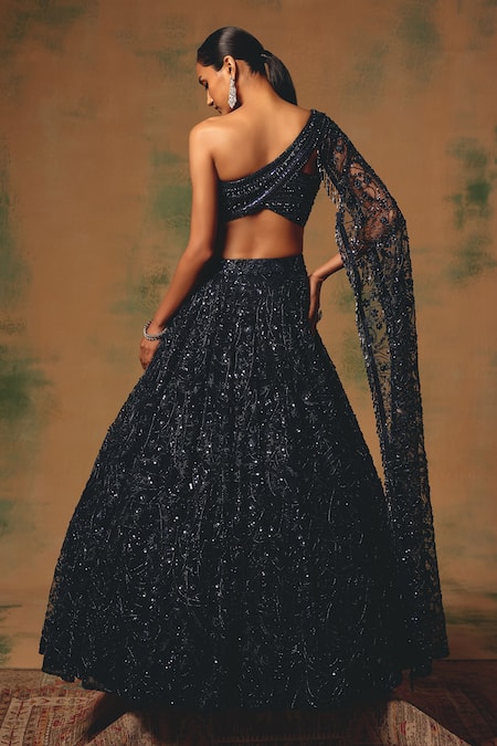 Basanti - Kapde Aur Koffee The Waltz Of Midnight Lehenga Set