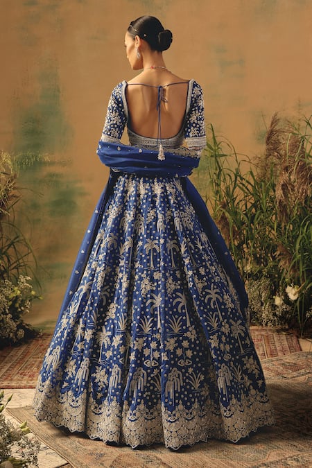 Basanti - Kapde Aur Koffee The Electric Peony Lehenga Set