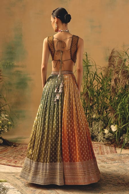 Basanti - Kapde Aur Koffee The Haldi Forest Lehenga Set