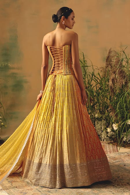 Basanti - Kapde Aur Koffee The Wild Mariposa Lehenga Set