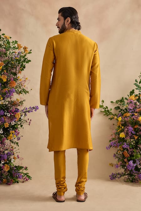 Kalista Aarush Plain Kurta & Churidar Set