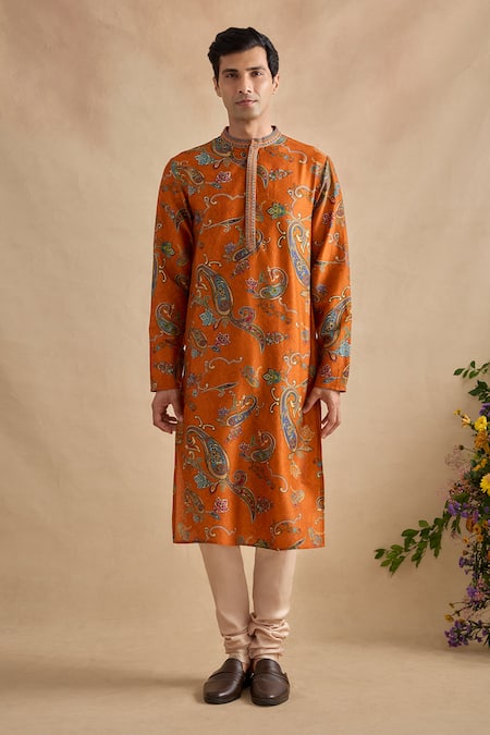 Kalista Adhyan Floral Pattern Kurta Set