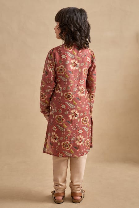 Kalista Zian Floral Print Kurta Set 