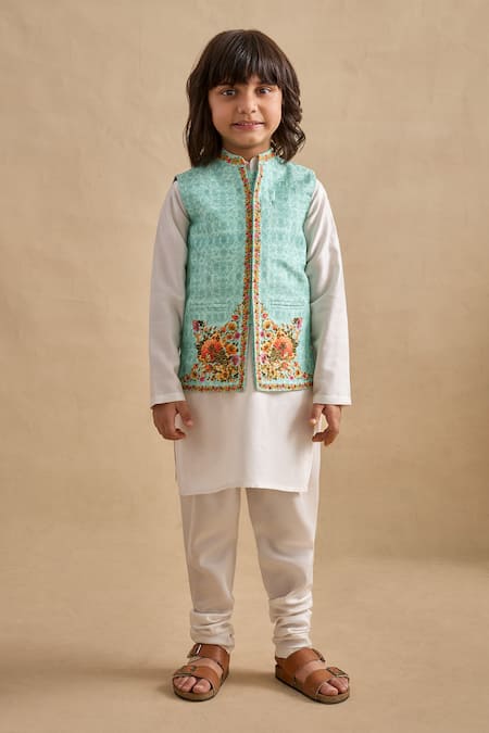 Kalista Tahir Printed Bundi Kurta Set 