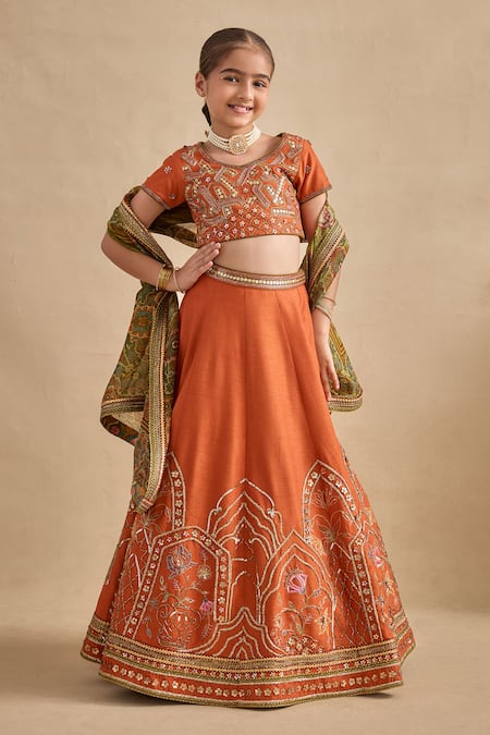 Kalista Yamika Embroidered Lehenga Set 