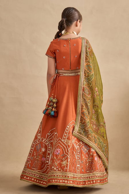Kalista Yamika Embroidered Lehenga Set 