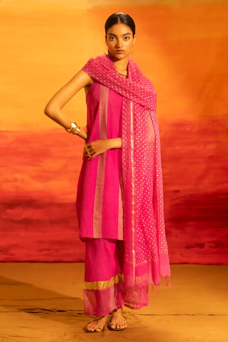 Banana Labs Striped Tunic Palazzo Set 