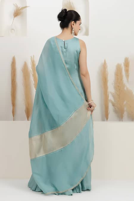 BAIDEHI Embroidered Kurta Sharara Set 