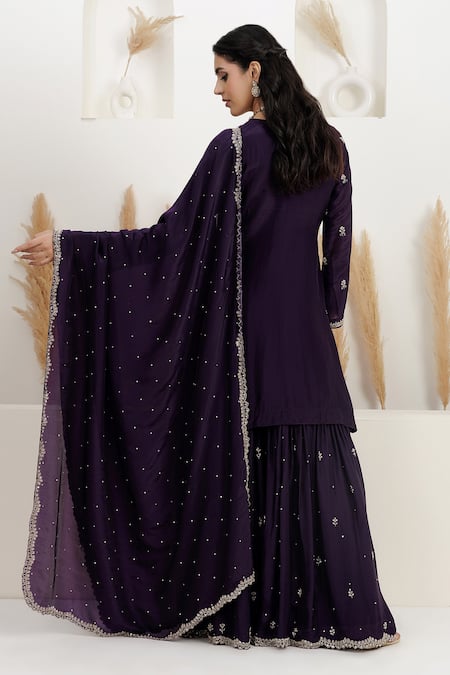 BAIDEHI Beads & Sequins Embroidered Kurta Set 