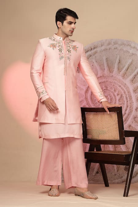 Soniya G Embroidered Bandhgala & Kurta Set 