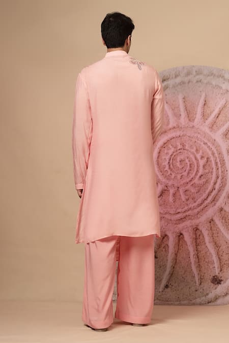 Soniya G Embroidered Cowl Kurta Set 