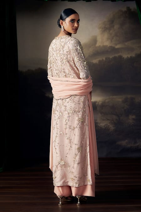 Ohaila Khan Zardozi Embroidered Kurta Set 