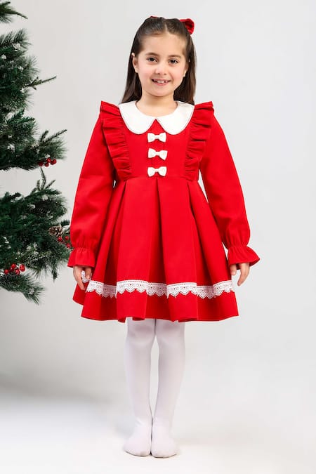 The Pony & Peony Co. Red Rudolph Dress 