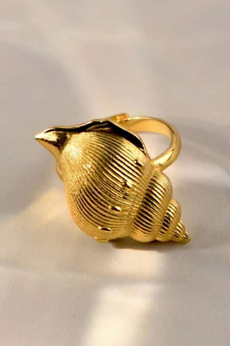 MAALICIOUS JEWELRY Sea Snail Ring - Single Pc