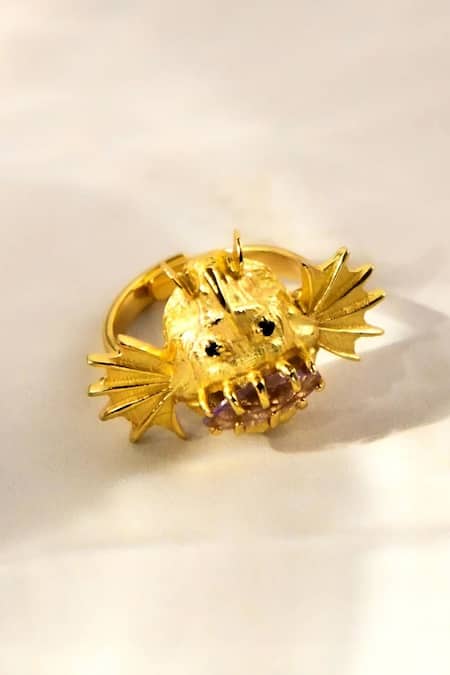 MAALICIOUS JEWELRY Siren Angler Fish Ring - Single Pc