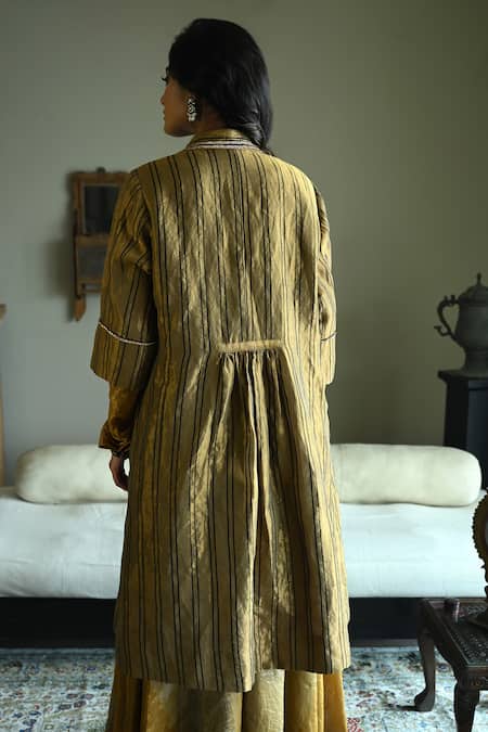 Shorshe Clothing Sally Stripes Tissue Jacket 