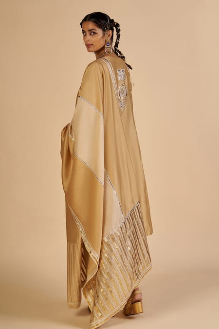 Gulabo By Abu Sandeep Embroidered Chanderi Tunic