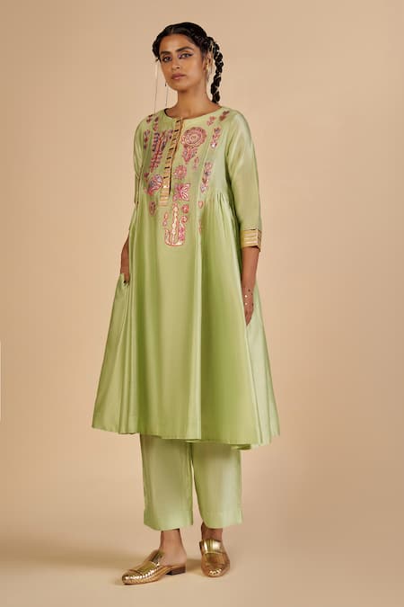 Gulabo By Abu Sandeep Chanderi Trouser