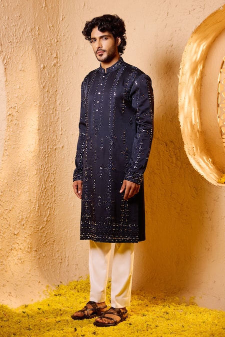 Shreyansh Designs Adhyant Mirror Work Kurta & Pant Set 