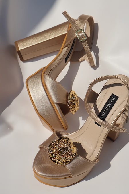 Shradha Hedau Footwear Couture Arvini Platform Block Heels 