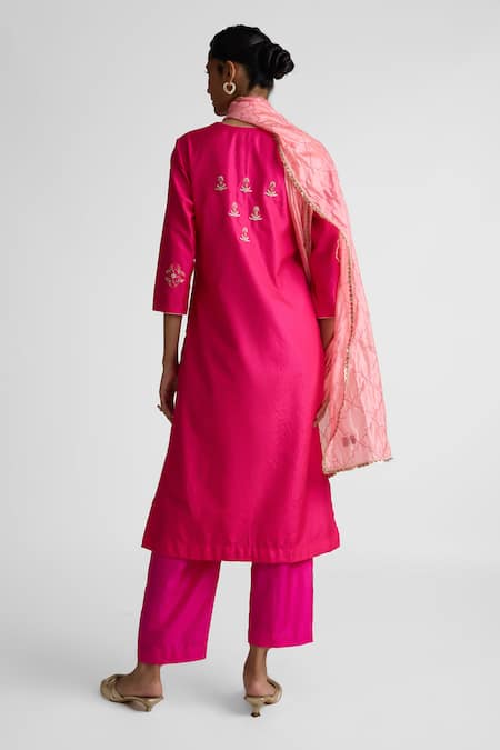 Naina Jain Zardozi Patchwork Kurta Set 