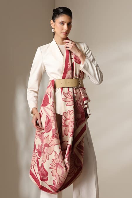 Dusala Floral Pattern Stole 