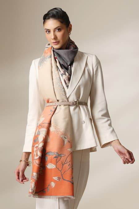 Dusala Floral Print Stole 