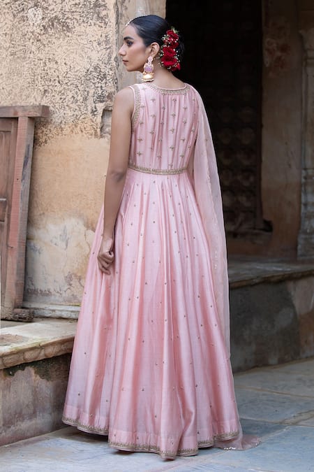 Amoree by Shikha Chaudhry Embroidered Anarkali Set  