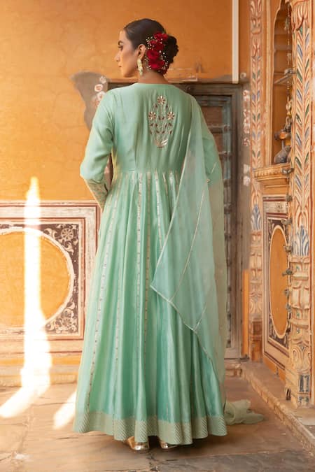 Amoree by Shikha Chaudhry Embroidered Anarkali Set 