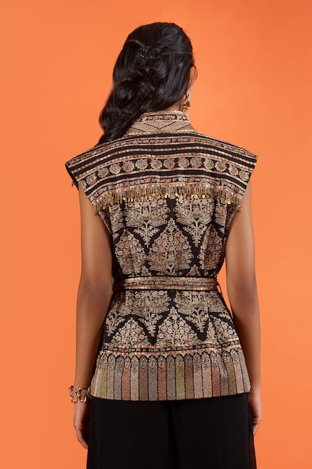 Tarun Tahiliani Embroidered Gilet 
