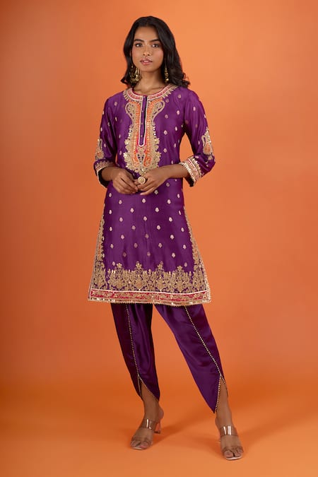 Sheetal Batra Embroidered Kurta & Salwar Set 