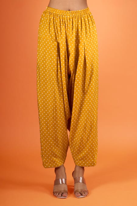 Buy Sheetal Batra Yellow Embroidery, Piping Round Neck Kurta And Salwar Set Online at Aza Fashions Buy_Sheetal Batra_Yellow Embroidery, Piping Round Neck Kurta And Salwar Set _Online_at_Aza_Fashions