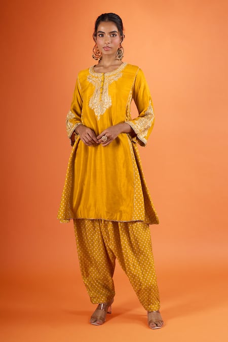 Sheetal Batra Embroidered Kurta & Salwar Set 