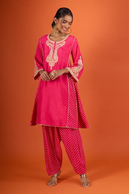 Sheetal Batra Embroidered Kurta & Salwar Set 